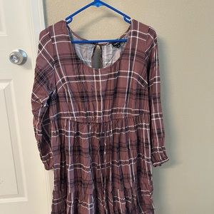 Torrid plaid dress